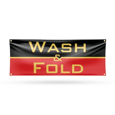 Signmission Wash and Fold, 18 Inch x 48 Inch, Vinyl Banner B-30920