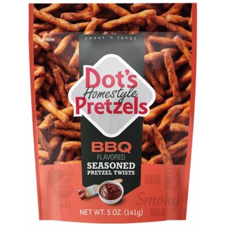 Dots Homestyle BBQ Pretzels 5 oz Bagged 71995