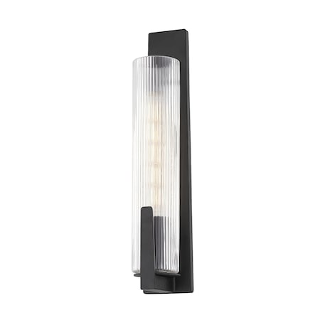 Troy Lighting Malakai 1 Light Wall Sconce 3.25 In. Forged Iron B6918-FOR