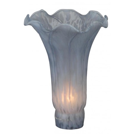 Meyda Tiffany 6 x 4 in. Grey Pond Lily Shade 141330