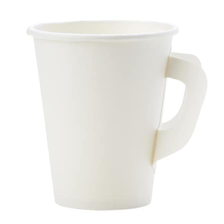 Medline Paper Hot Cup with Handle, 8 oz., 50PK NON7008HDLZ