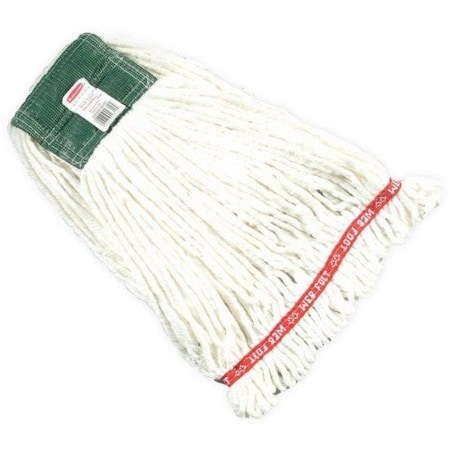 Rubbermaid Commercial Web Foot Shrinkless Wet Mop Heads 5 Headband, PK6 FGA25206WH00
