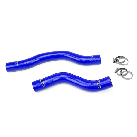 Hps Performance High Temp Reinforced Silicone Radiator Coolant Hose Kit, Blue, 57-1963-BLUE