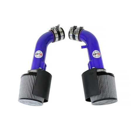Hps Performance Air Intake Kit with Heat Shield, Blue, 827-706BL