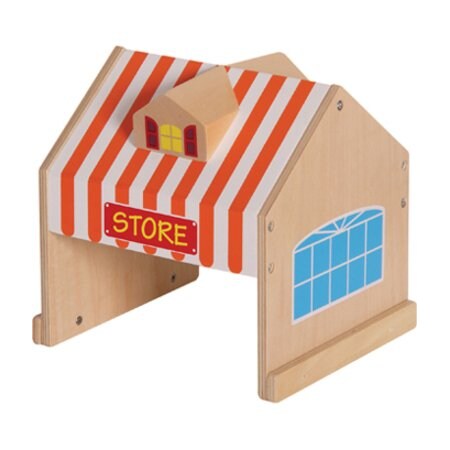 Guidecraft Community Buildings 6 Piece Set G6716