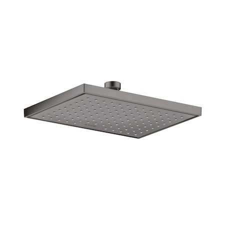 Axor ShowerSolutions Showerhead Square 245/185 1-Jet, 1.75 GPM in Brushed Black Chrome 35371341