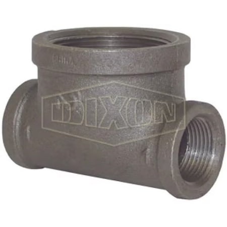 Dixon Bull Head Tee, 1/2 x 1/2 x 1 in, FNPT, Iron BHT1510