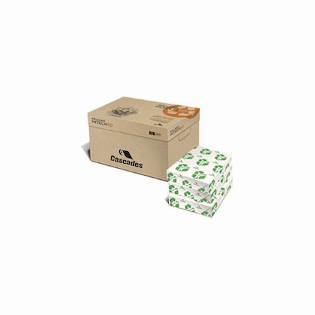 Cascades Pro Enviro100 Copy Paper, 90 Bright, 20 lb Bond Weight, 11 x 17, White, 2500PK 5104