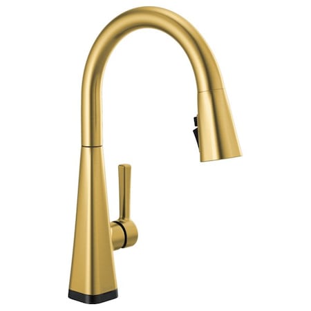 Delta Lenta: Touch2O Technology Kitchen Faucet with Touchless Technology 19802TLZ-GB-DST