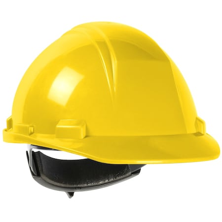 Dynamic Type II, Cap Style Hard Hat w/HDPE Shell, 4-Point Textile Suspension and Wheel Ratchet Adj. 280-HP542R-02