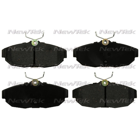 Newtek Automotive Usa Newtek Velocity Plus Economy Semi-Metallic w/Shim Disc Pads SMD1082