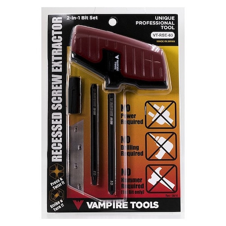 Vampire Tools, Inc. Screw Extractor Set VMPAAPVAMPLIE