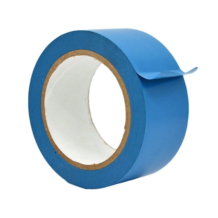 Wod Tape PVC, Light Blue, 2 inch (48mm) W., 5 mil Thickness, 24 PK WOD VTC605-02000-24-60-LBL