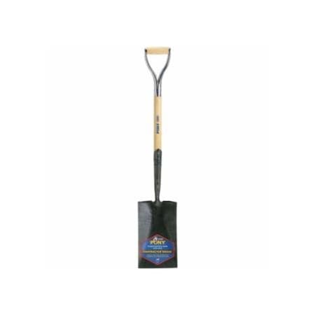 Jackson Professional Tools J-450, Series PONY Shovel, 7.5 in W x 12 in L Blade, 27 in L Armor D-Grip, White Ash Garden Spade 027-1230200