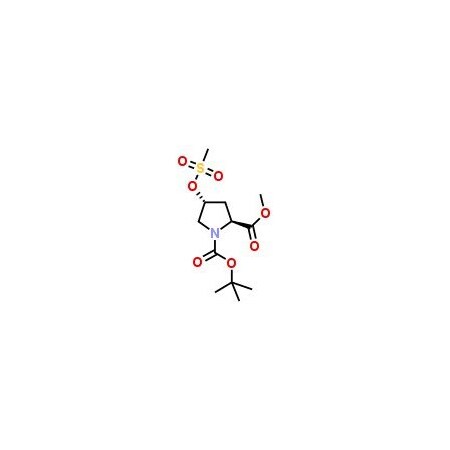 Ak Scientific (2S, 4R)-Boc-gamma-MsO-proline methyl ester (100g), CAS 84520-67-2 B043-100g