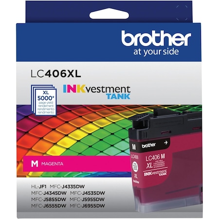 Brother High Yield Magenta Ink Cartridge LC406XLMS