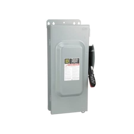 Square D 3P 100A AMP 600V-AC FUSIBLE DISCONNECT SWITCH H363AWK