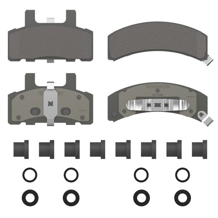 Wagner Brake OEX Front Disc Brake Pad Set Premium Semi - Met, OEX369M