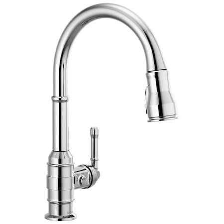 Delta Broderick Single Handle Pull-Down Kitchen Faucet 9190-DST