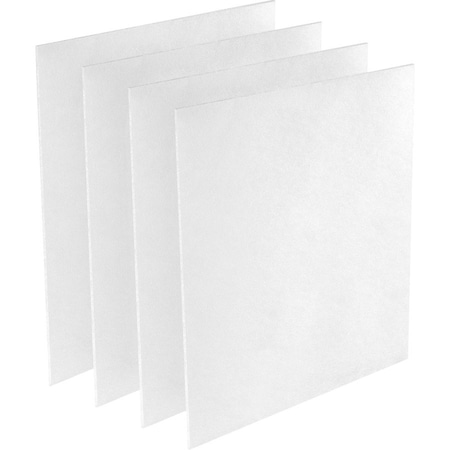 Fellowes Pre-Filter, 14.375 in H, 13.75 in W, PK4 9600501