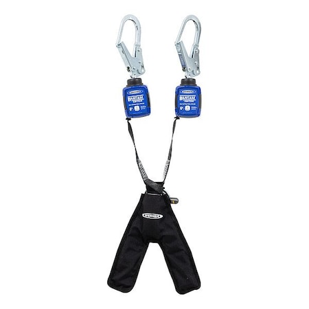 Werner R5308 Self-Retracting Lifelines, Quick-Connect, Aluminum, 2 Leg(s), 400 lb Weight Capacity R534806-SR