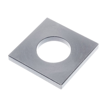 Zoro Select Square Washer, Fits Bolt Size M20 , Steel Zinc-Plated Finish Z8920-ZN