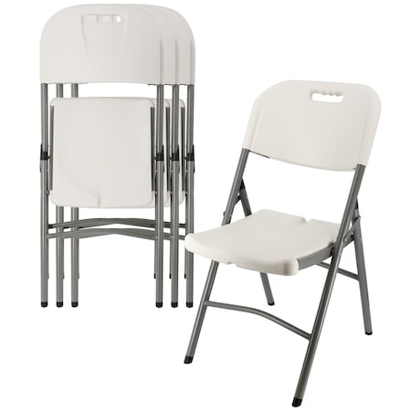 Elama 4 Piece Stackable Folding Chair Set for Indoor and Outdoor ELM-Y60