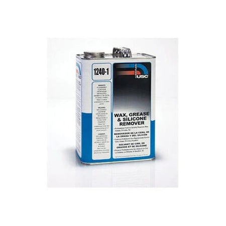 Morton Paint Co Distributed By Us Chemical Wax Grease and Silicone Remover, 742 g/L VOC, Gallon 1240.G01