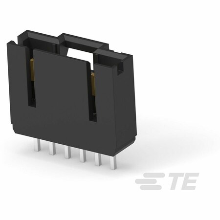 Te Connectivity 06 MTE HDR SRST LATCH .100CL 5-104363-5