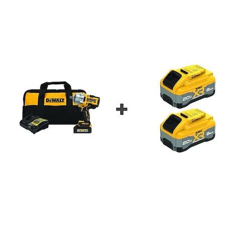 Dewalt DEWALT IMPACT WRENCH BONUS BATTERY 2PK DCF964GH1/DCB2108-2