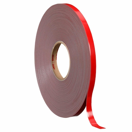 3M 4655 TAPE, 36 YD L 0.75 IN W, 5 MIL THK, MODIFIED ACRYLIC ADHESIVE, DARK GRAY 7100109198