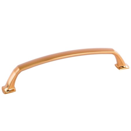 Pride Industrial 6-3/10in Center to Center Madison Cabinet Pull Rose Gold Finish P93160RG