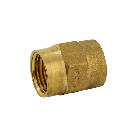 Proline Series Brass 1/2-in FIP x 1/2-in FIP Coupling BF-810NLB