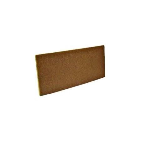 Scotch-Brite Scrubbing Pad, Yellow, Size 14" x 20", PK5 09555
