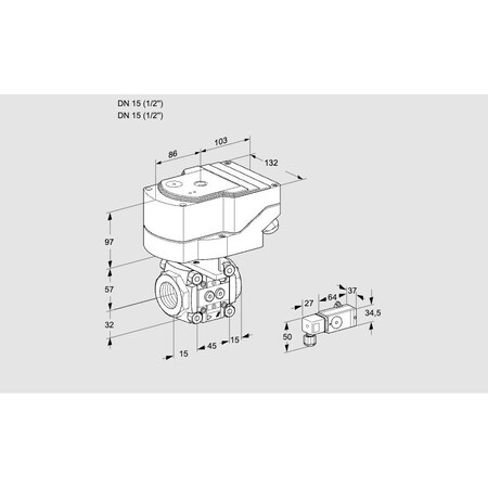 Honeywell Kromschroder IFC115/15R05-08PP-2/20-60W3T KS88302818