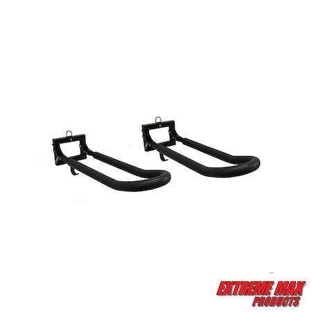 Extreme Max 3006.8441 Heavy-Duty Steel Folding Kayak Storage Rack 3006.8441