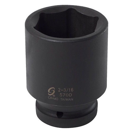 Sunex 1 in Drive 2-3/16 in Deep Impact Socket 570D