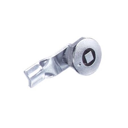 Southco Quarter-Turn Cam Latch, 7 mm Square Recess, 14mm .55 in Grip, Sealed Zinc Alloy E5-1-041-081