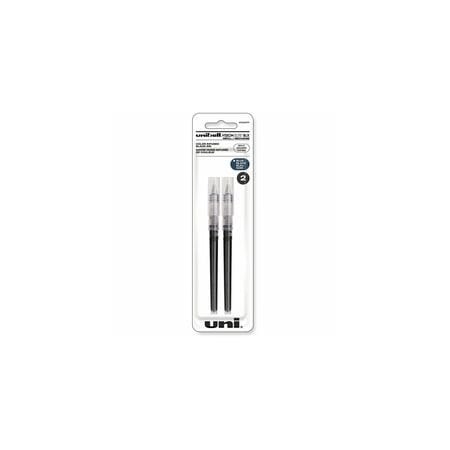 Uni-Ball Refill for Elite Roller Ball Pens, Bold Point, Astd Ink, 2PK 61234PP