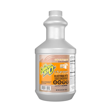 Sqwincher Sports Drink Mix, 64 fl oz, Orange 159030876