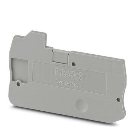 Phoenix Contact D-PTU 4 End cover length: 58.8 mm 3211858