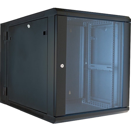 Video Mount Products Hinged Wall Equipment Rack Enclosure ERWEN-12E750