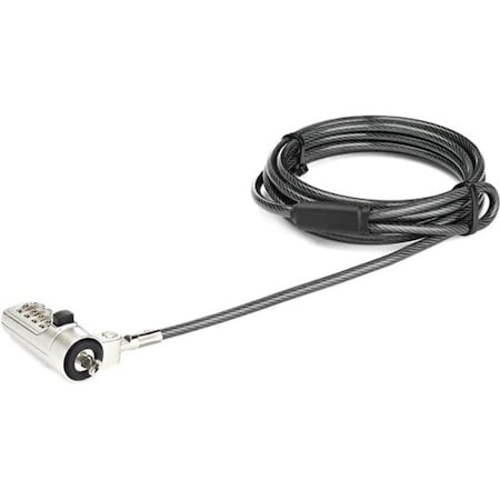 Startech.Com Secure Your Laptop, Dock Or Other Wedge Slot Compatible Device, And LTLOCKNBL