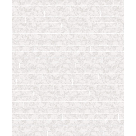 A-Street Prints Namari Silver Distressed Tile Wallpaper 2976-86526