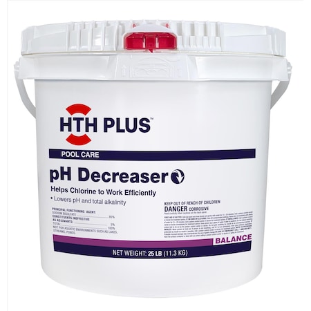 Hth PLUS pH Minus 25 lb 67334