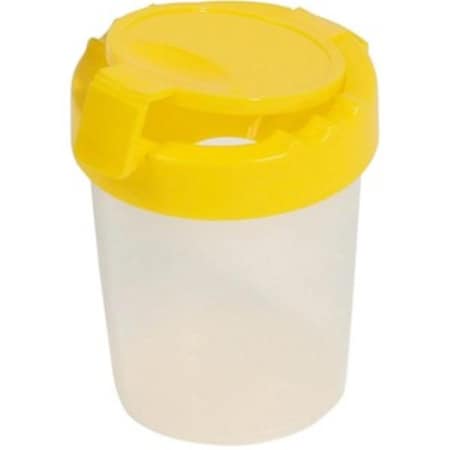 Light House Beauty protective Kids No Spill Paint Cup, Yellow LI3186666
