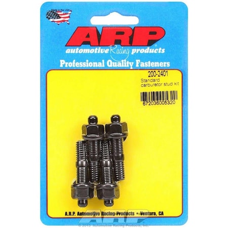 Arp 2002401 Carburetor Stud Kit 0.31 x 1.70 in. OAL ARP200-2401