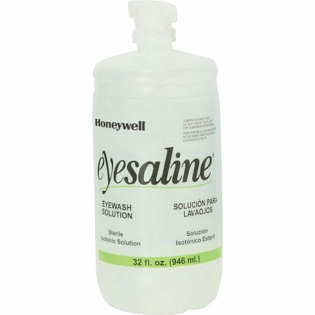 Honeywell Medline Eyesaline Eyewash Solution Refill, 32 fl oz, 12PK SPV3204550