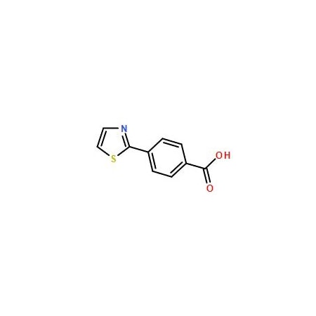 Ak Scientific 4-(1, 3-Thiazol-2-yl)benzoic acid (250mg), CAS 266369-49-7 Y8507-250mg