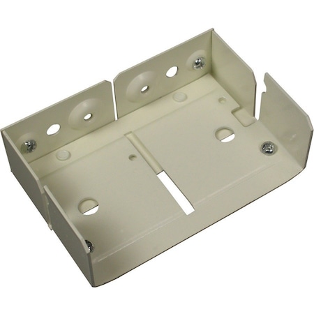 Legrand Internal Elbow Raceway, 4000 Series, 1 Channel, 4-3/4 in W, 1-1/2 in H, 3 in L, Ivory V4017